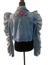 Load image into Gallery viewer, Jeanie Ruffle Jacket