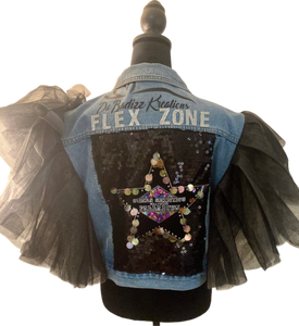 No Flex Zone Short Sleeve Jean Jacket